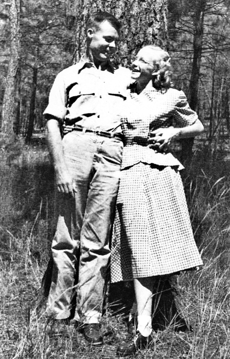 Chester Green and Ada Ruth Martin, 1948